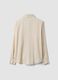 Beige viscose-blend shacket, regular fit_1