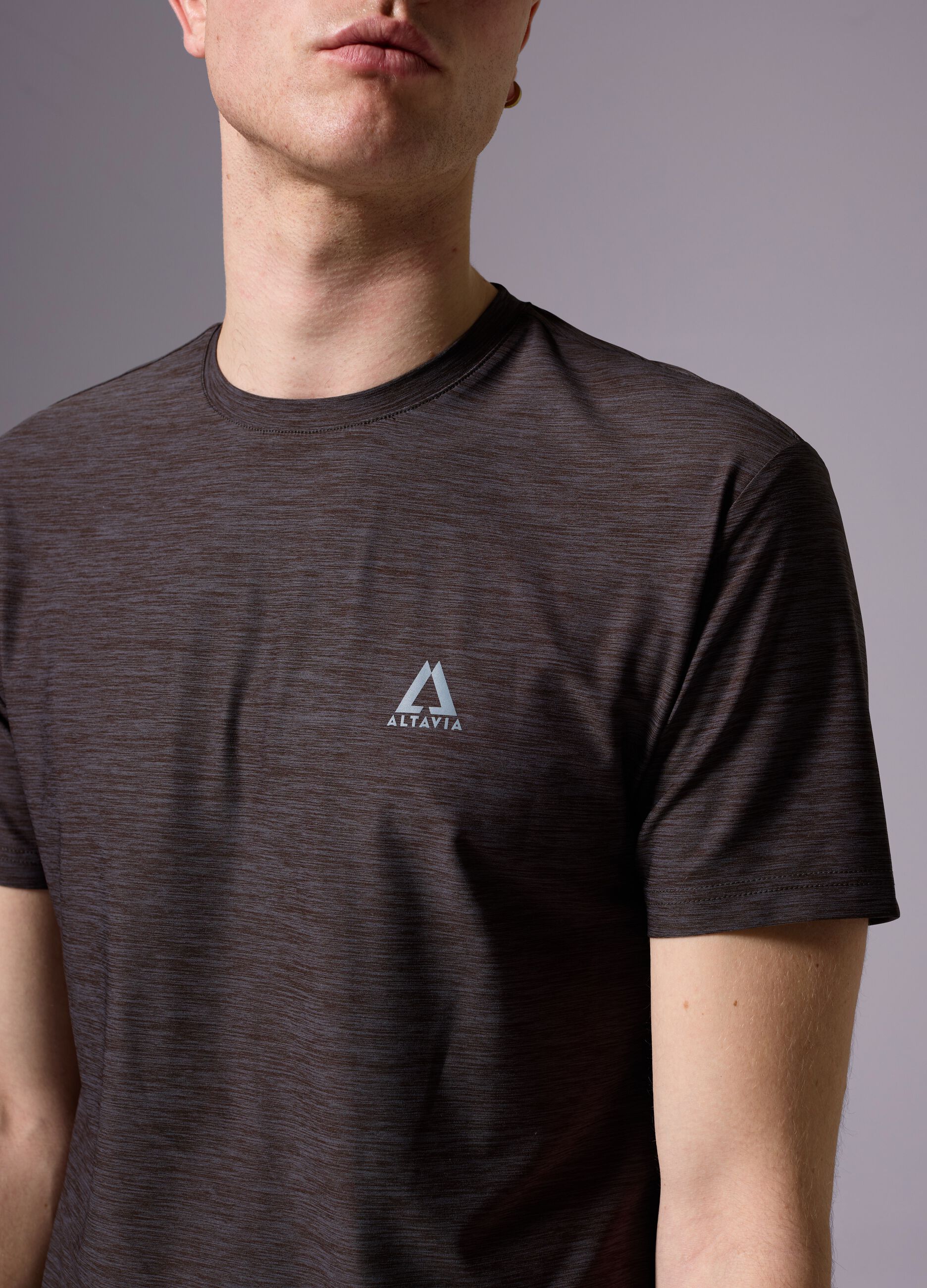 ALTAVIA WITH DEBORAH COMPAGNONI T-shirt in technical fabric