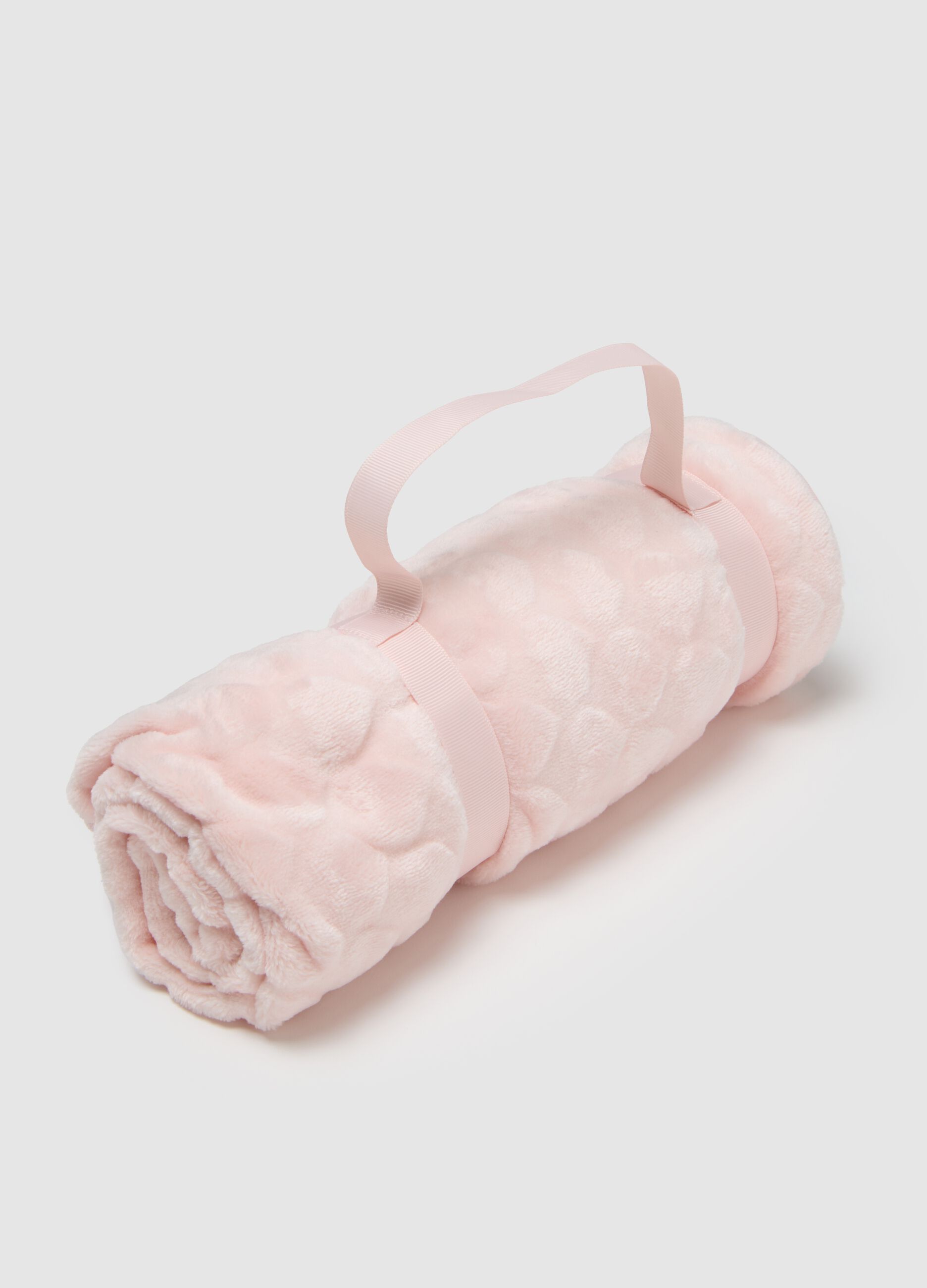 Pink Faux Fur Blanket