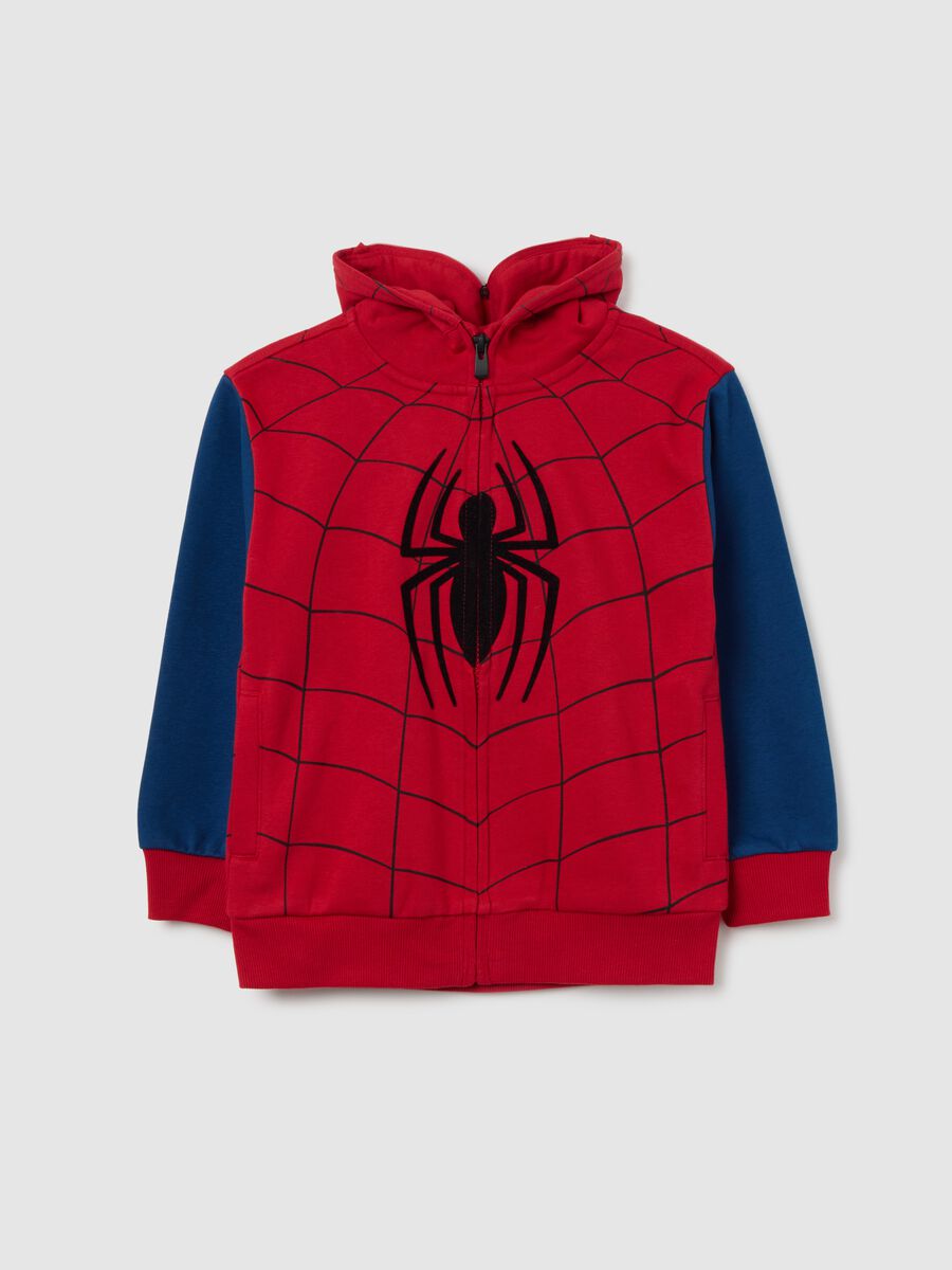 Kids' Red Hoodie with Zip_0