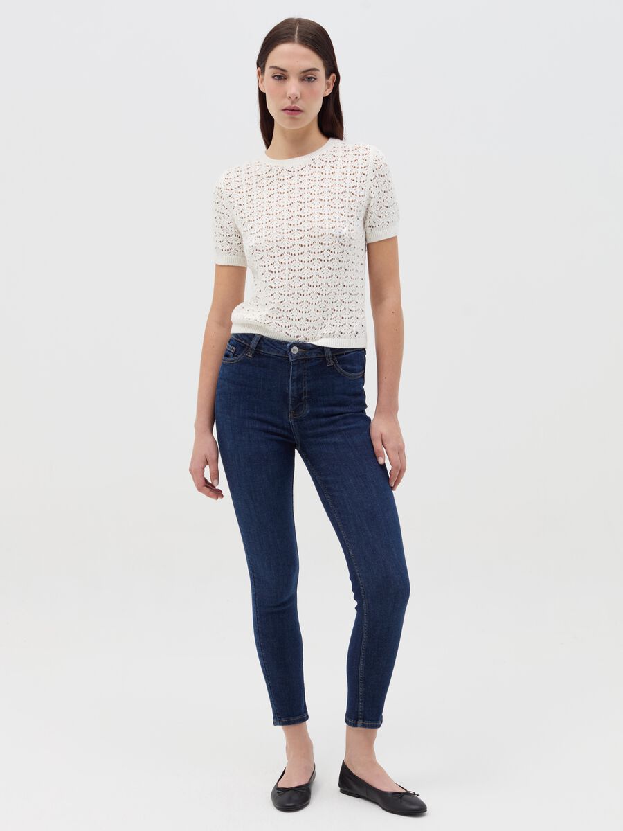 Cropped skinny-fit jeans_0