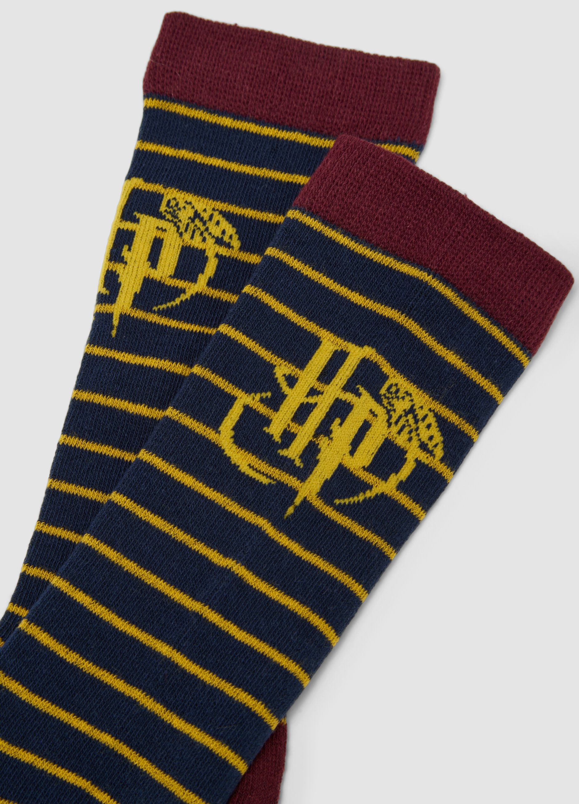 2-pack of Harry Potter long socks in organic stretch cotton