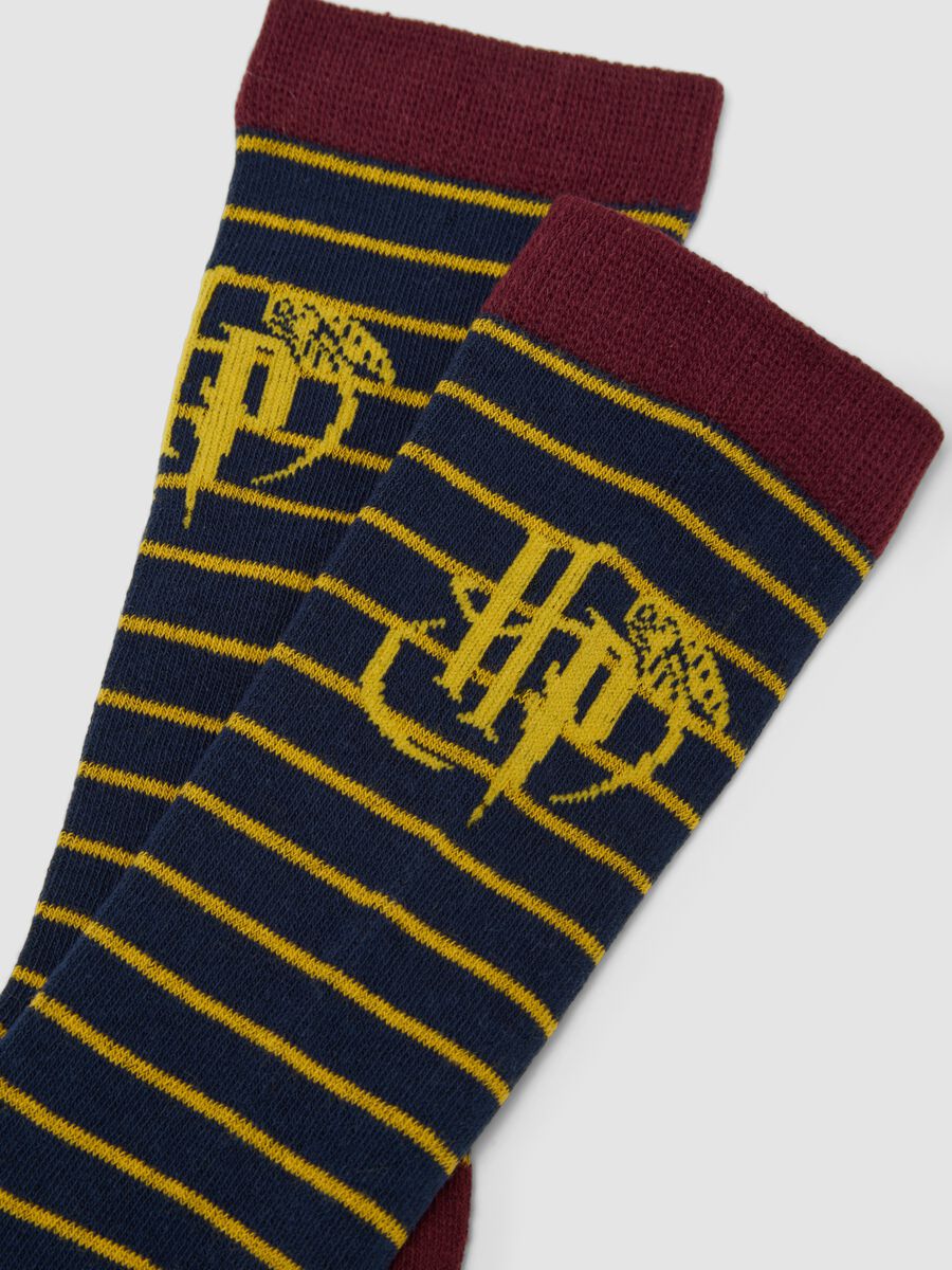 Bipack di calze lunghe in cotone organico elasticizzato Harry Potter_1