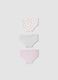 Tripack di slip rosa in cotone organico elasticizzato_1