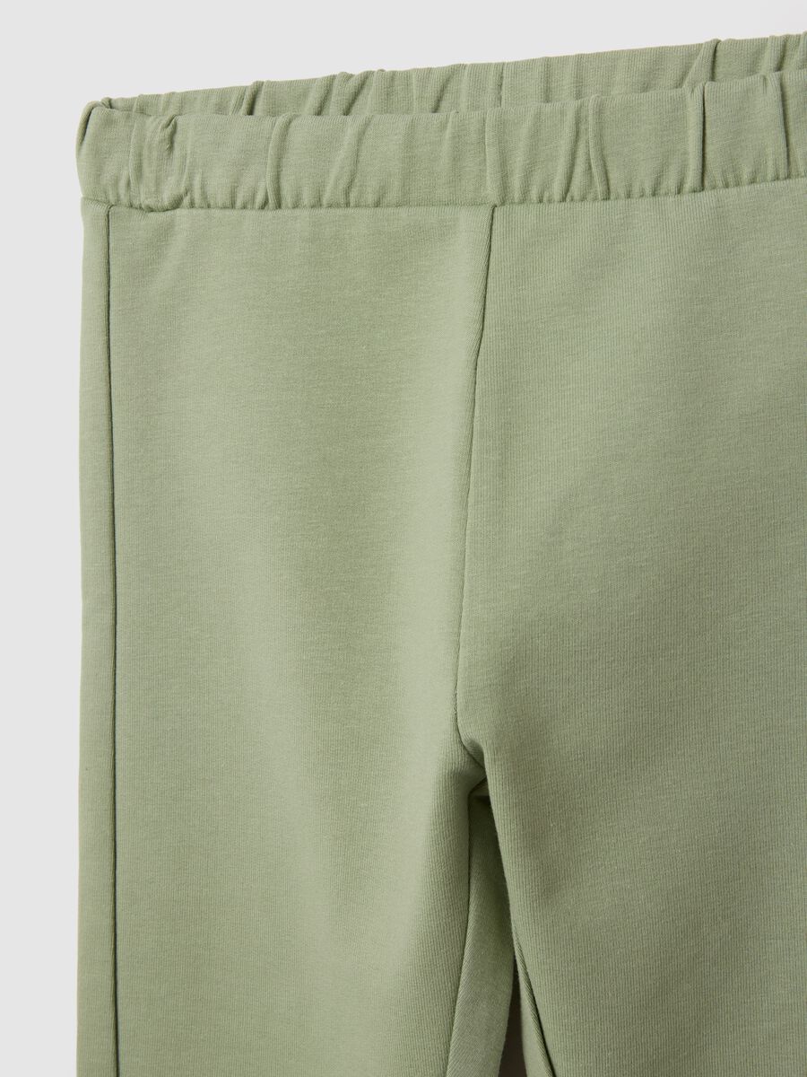 Pink Stretch Trousers for Girls_2