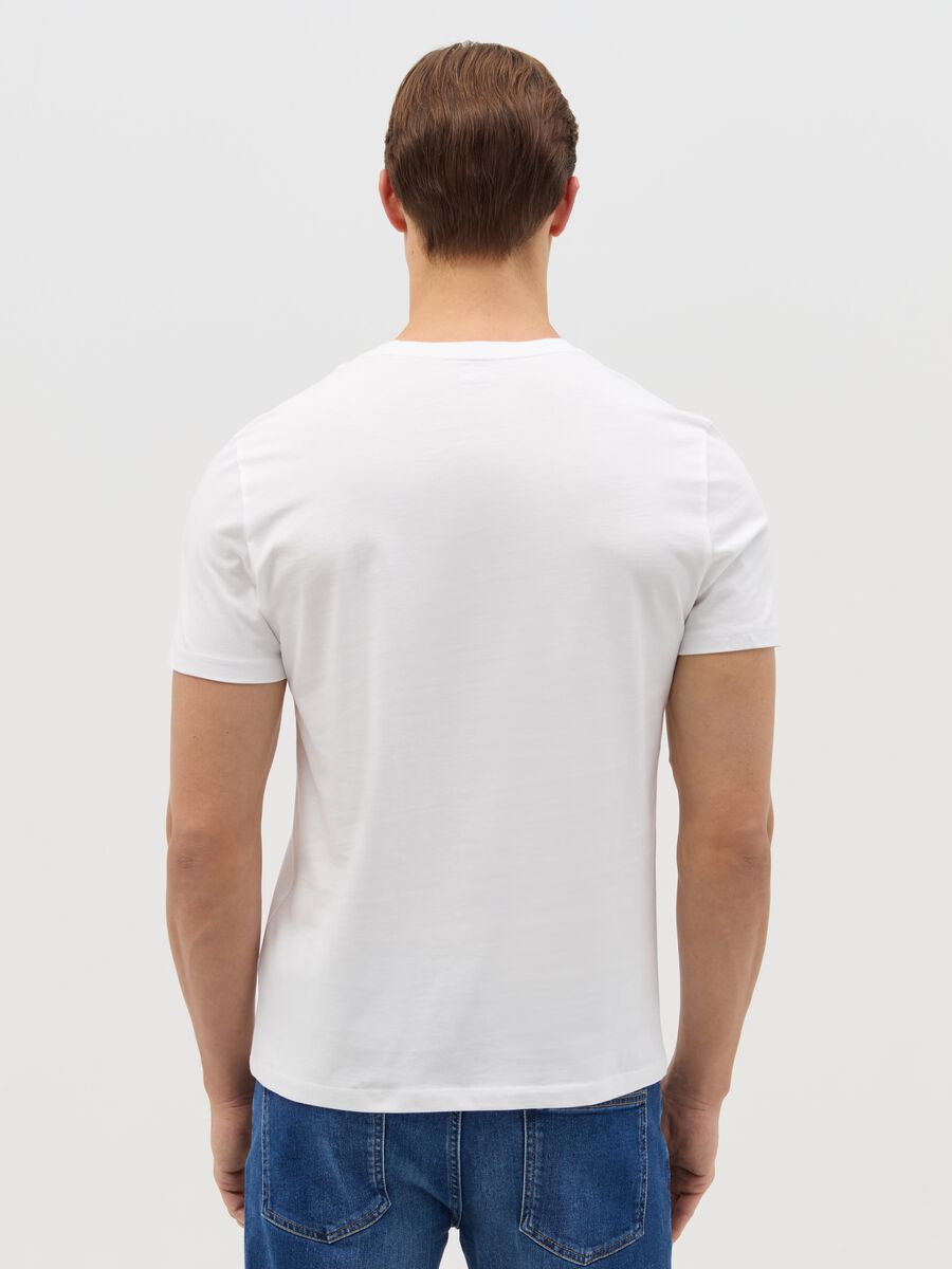 Cotton V-neck T-shirt_3