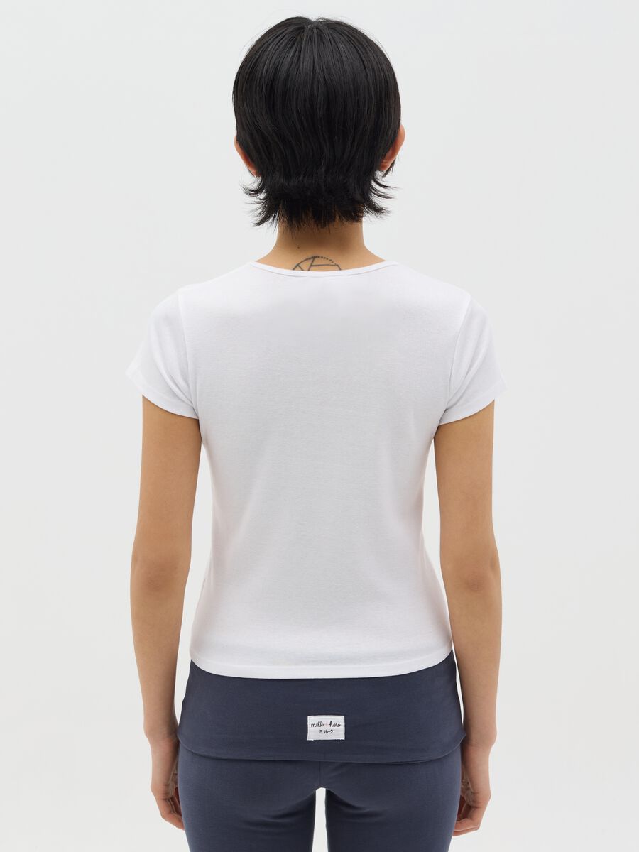 Slim-fit T-shirt in cotton_3