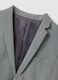 Grey Slim Fit Blazer with Buttons_5