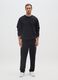 Black pure cotton sweatshirt regular fit_1