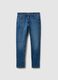 Slim fit stretch cotton blue jeans_4