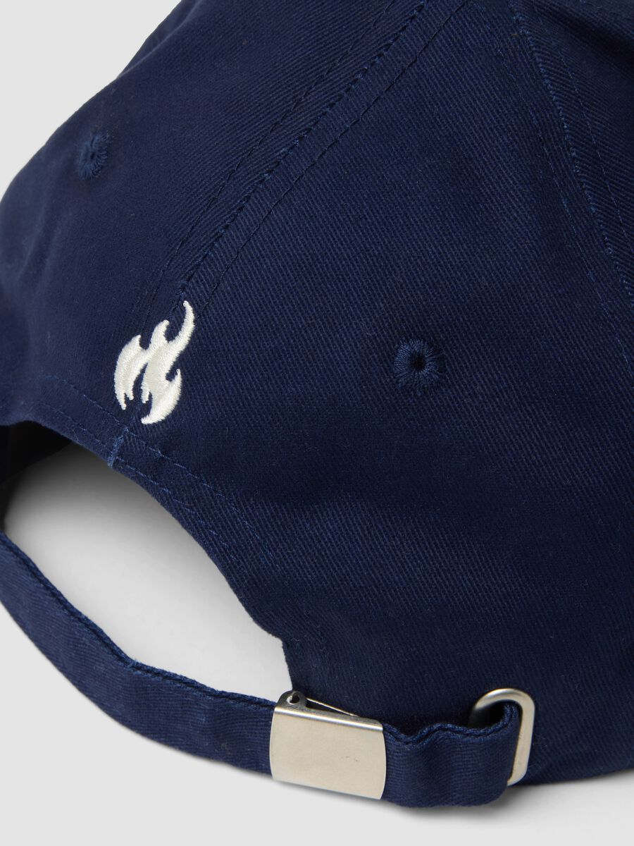 Blue cotton baseball cap_2