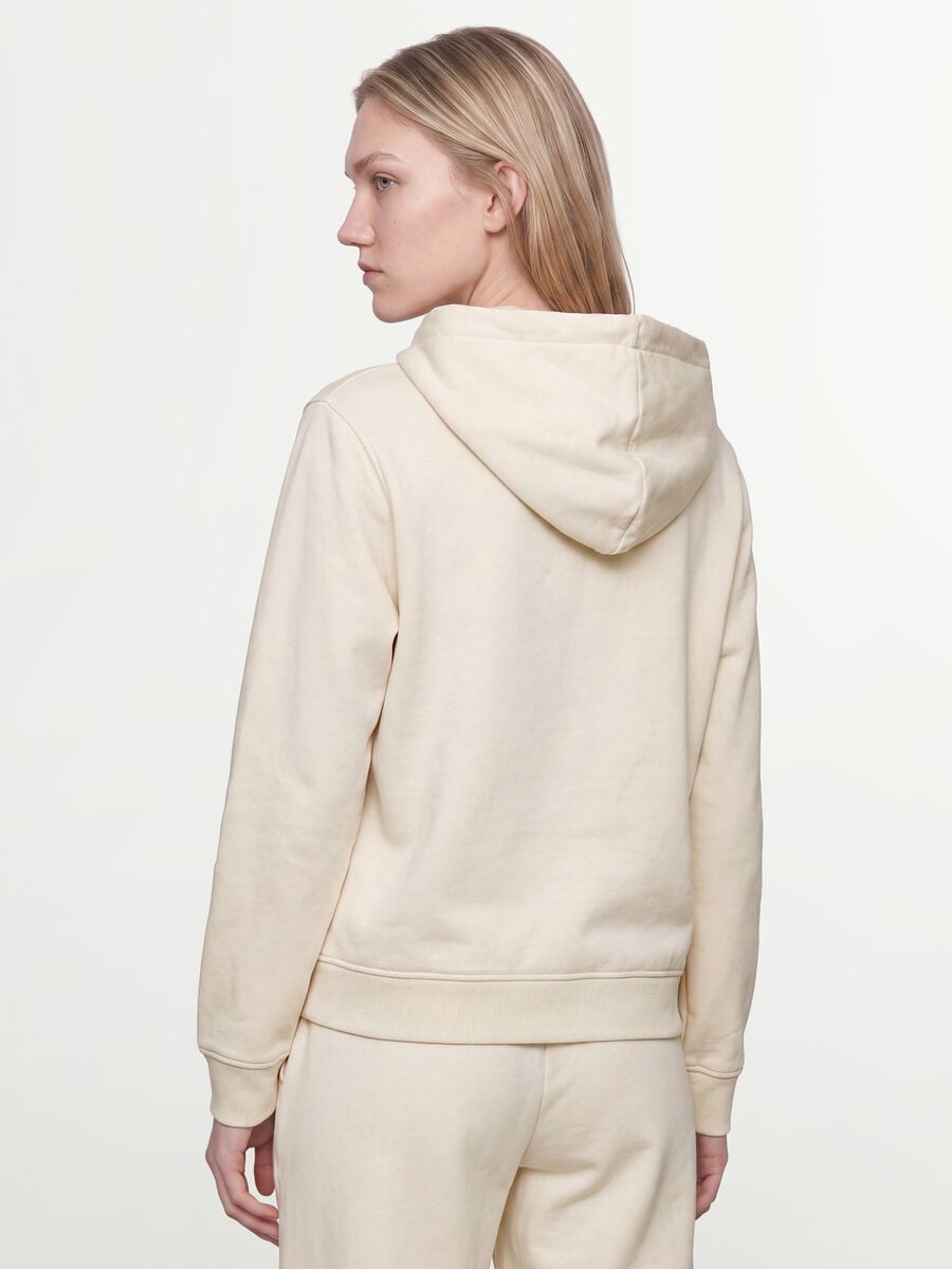 White cotton-blend regular-fit hoodie_3