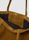 Borsa marrone in vera pelle con doppi manici_1