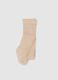 Beige tights in stretchy fabric_0