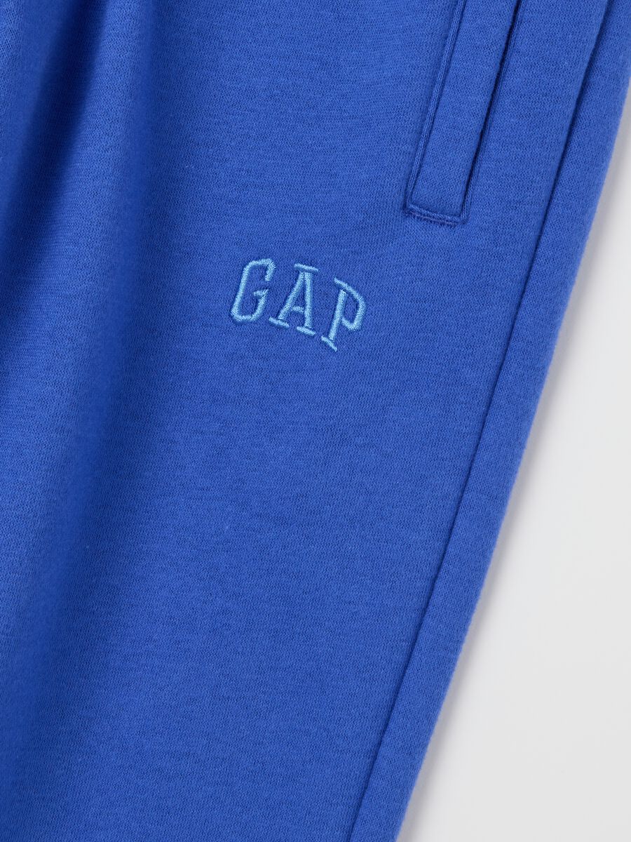 Blue jogger trousers for girls GAP Kids_3