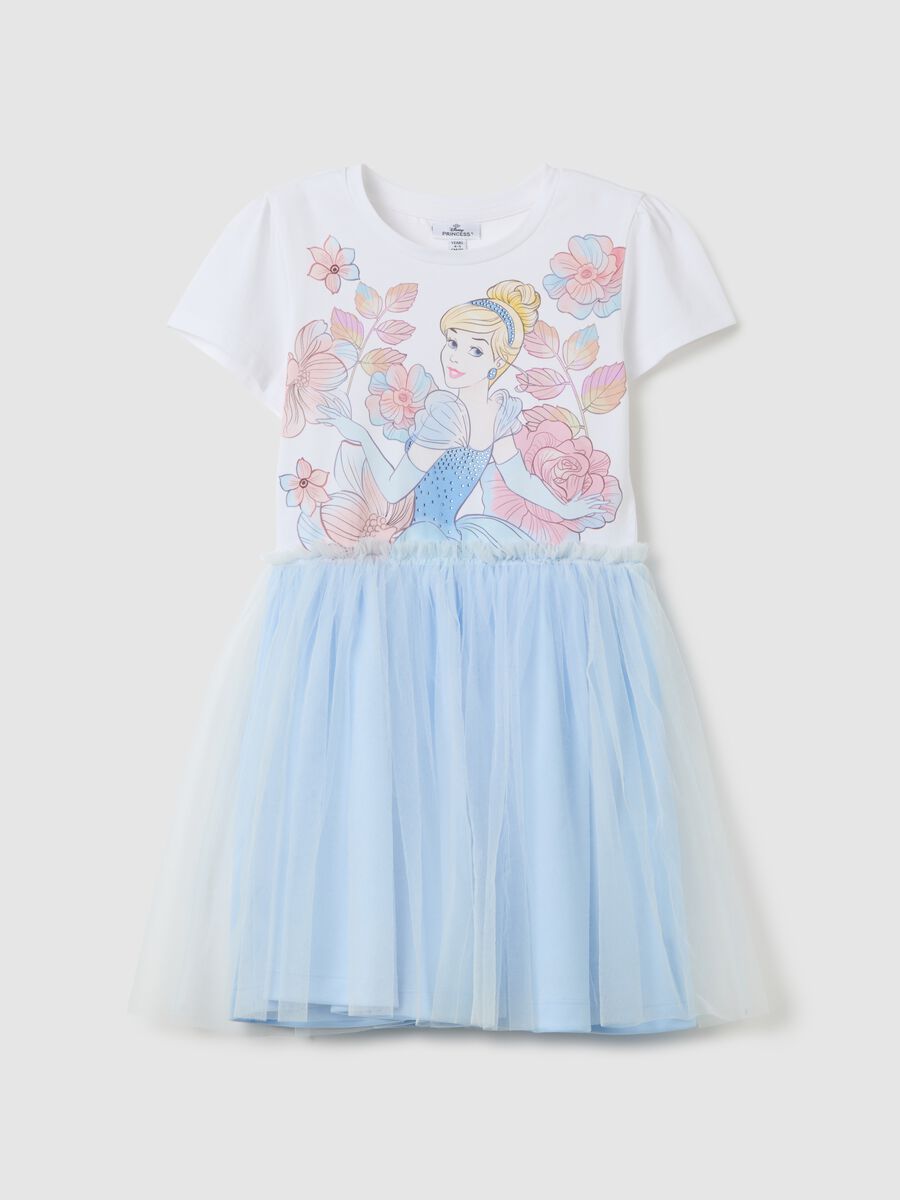 Girl's multi-colour cotton blend dress, regular fit_0