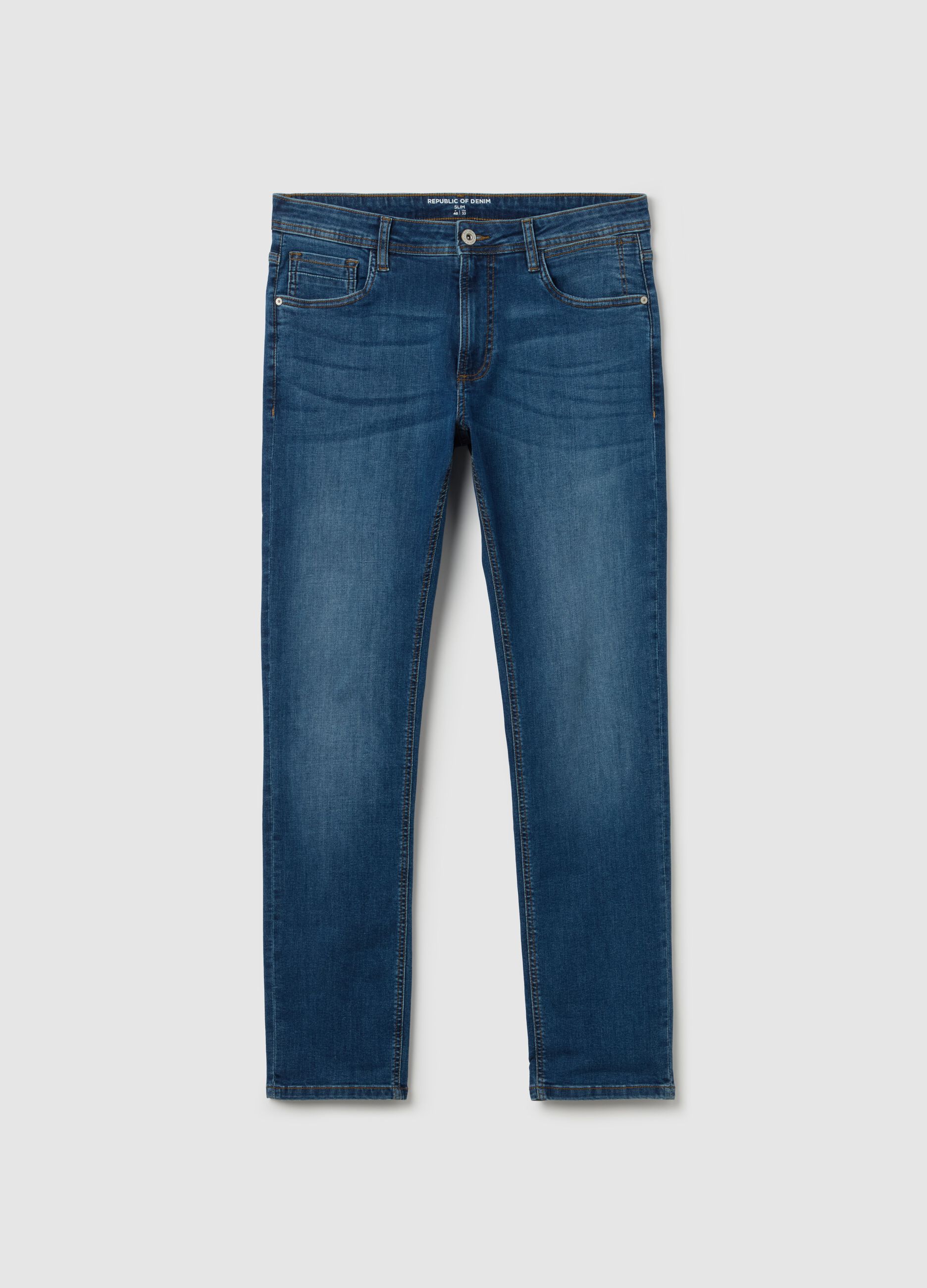 Slim-fit jeans with five pockets