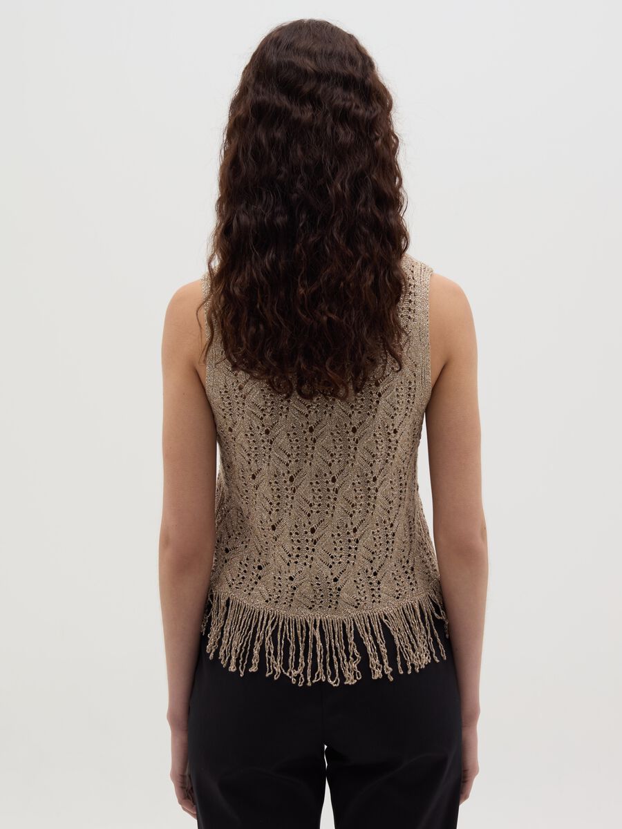 Lurex tank top with fringes_3