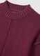 Purple Cotton Turtleneck Sweater_5