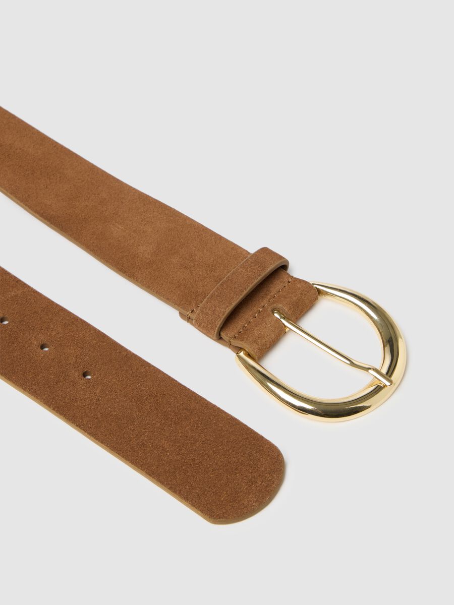 Women's Brown Genuine Leather Belt_1