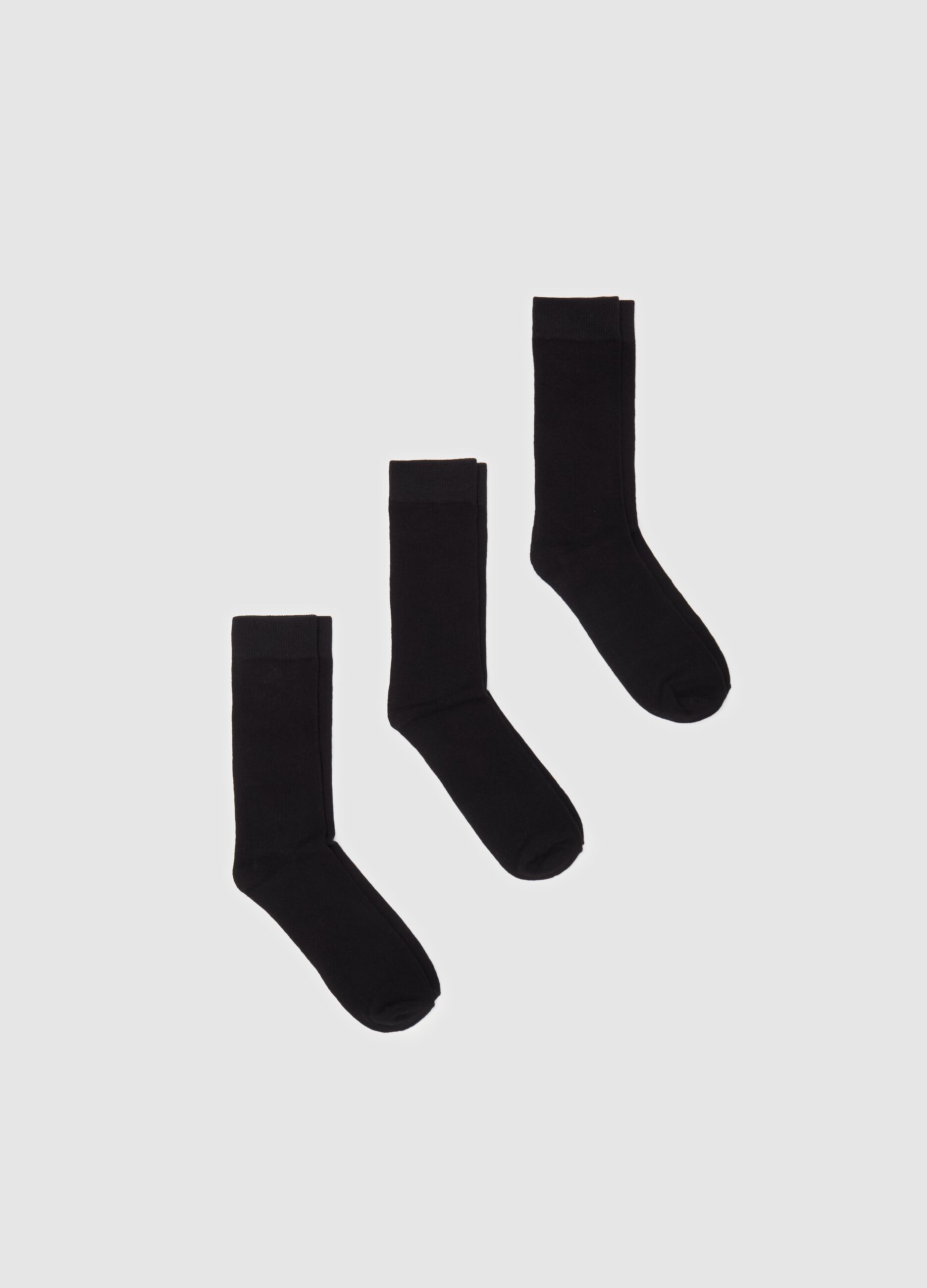 Three-pair pack midi stretch socks
