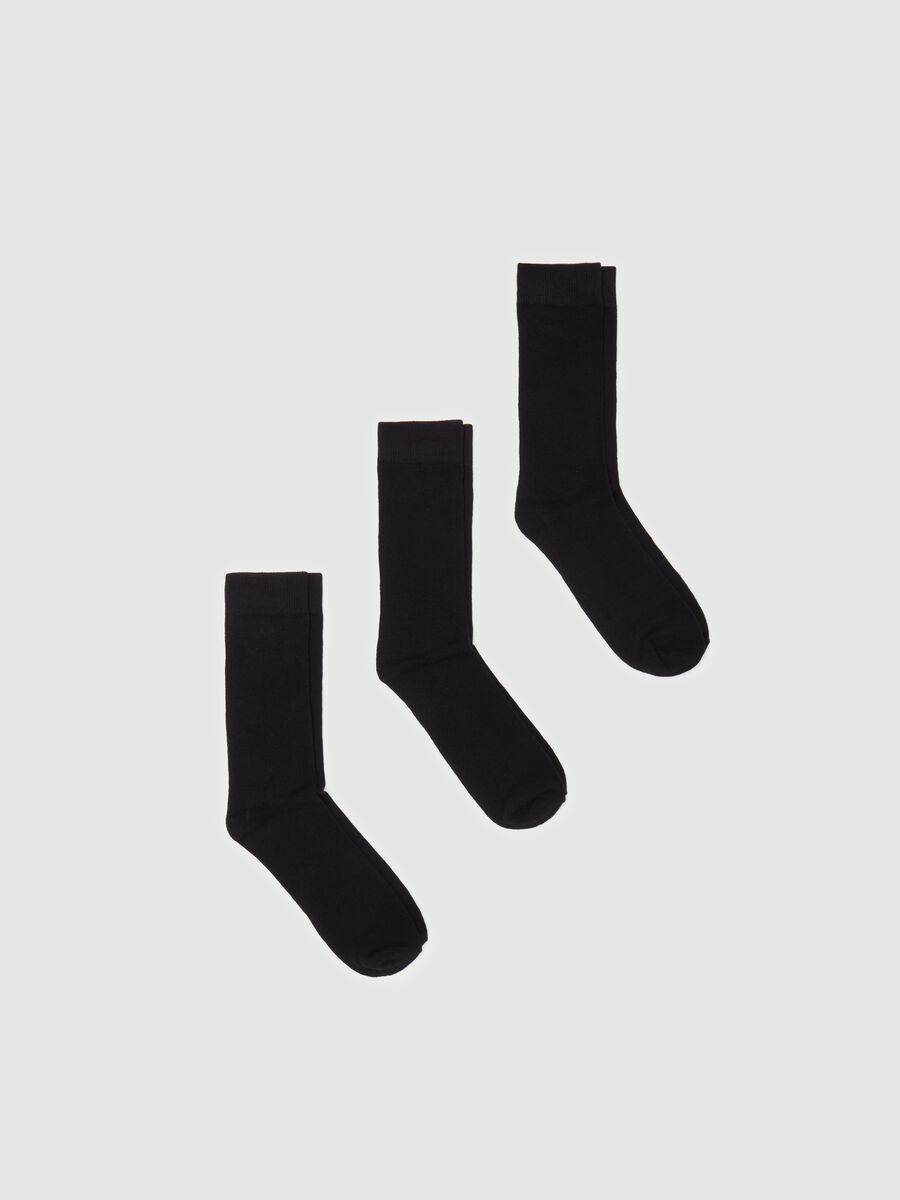 Three-pair pack midi stretch socks_0