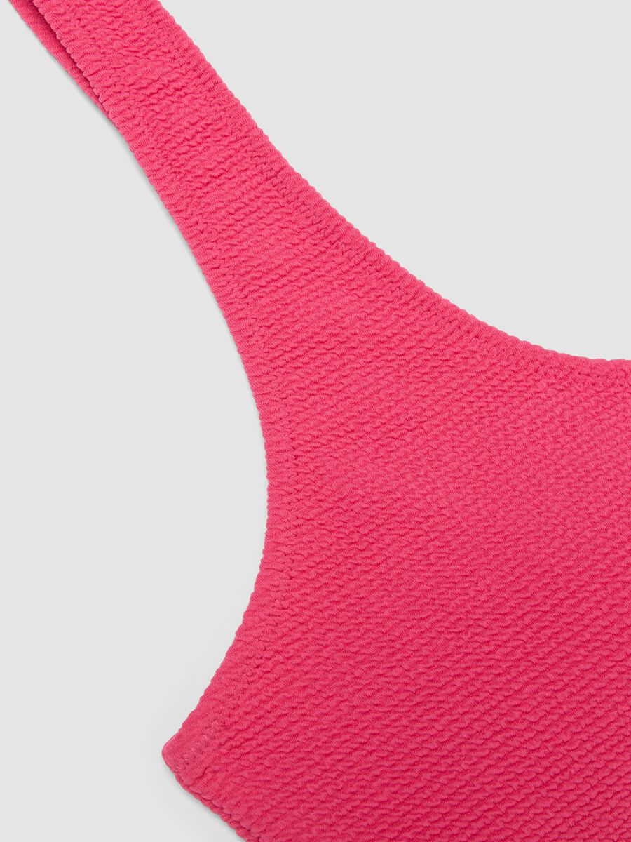 Top bikini rosa in tessuto elasticizzato_6
