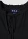 Black regular fit blouse with ruffles_5