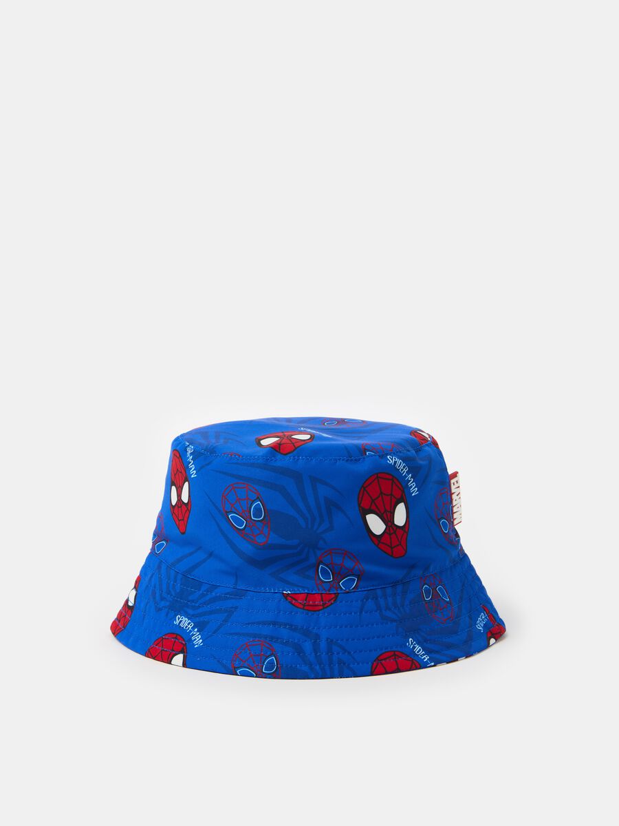 Fishing hat with Spider-Man print_2