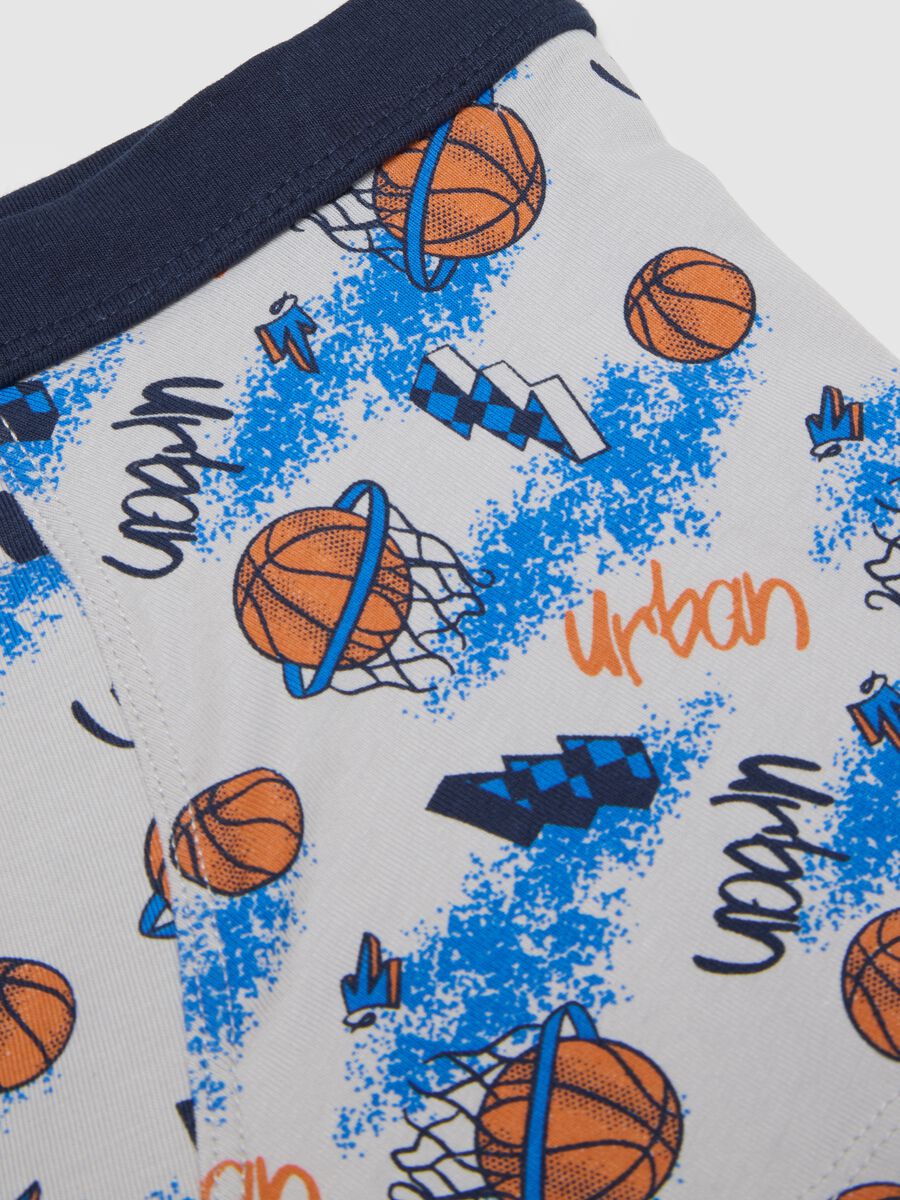 Boys' regular fit multicolour stretch cotton boxer briefs_2