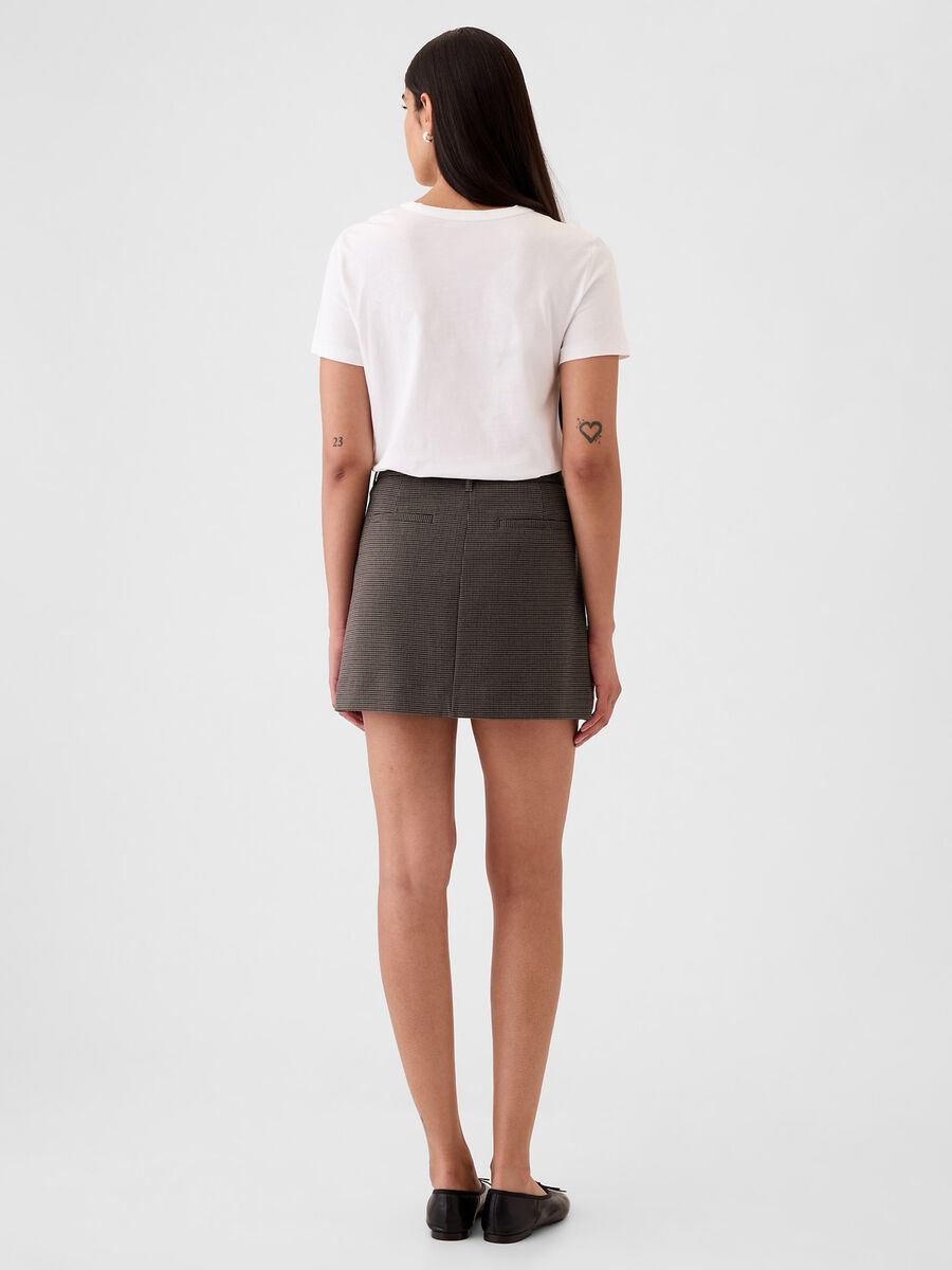 Houndstooth miniskirt_2