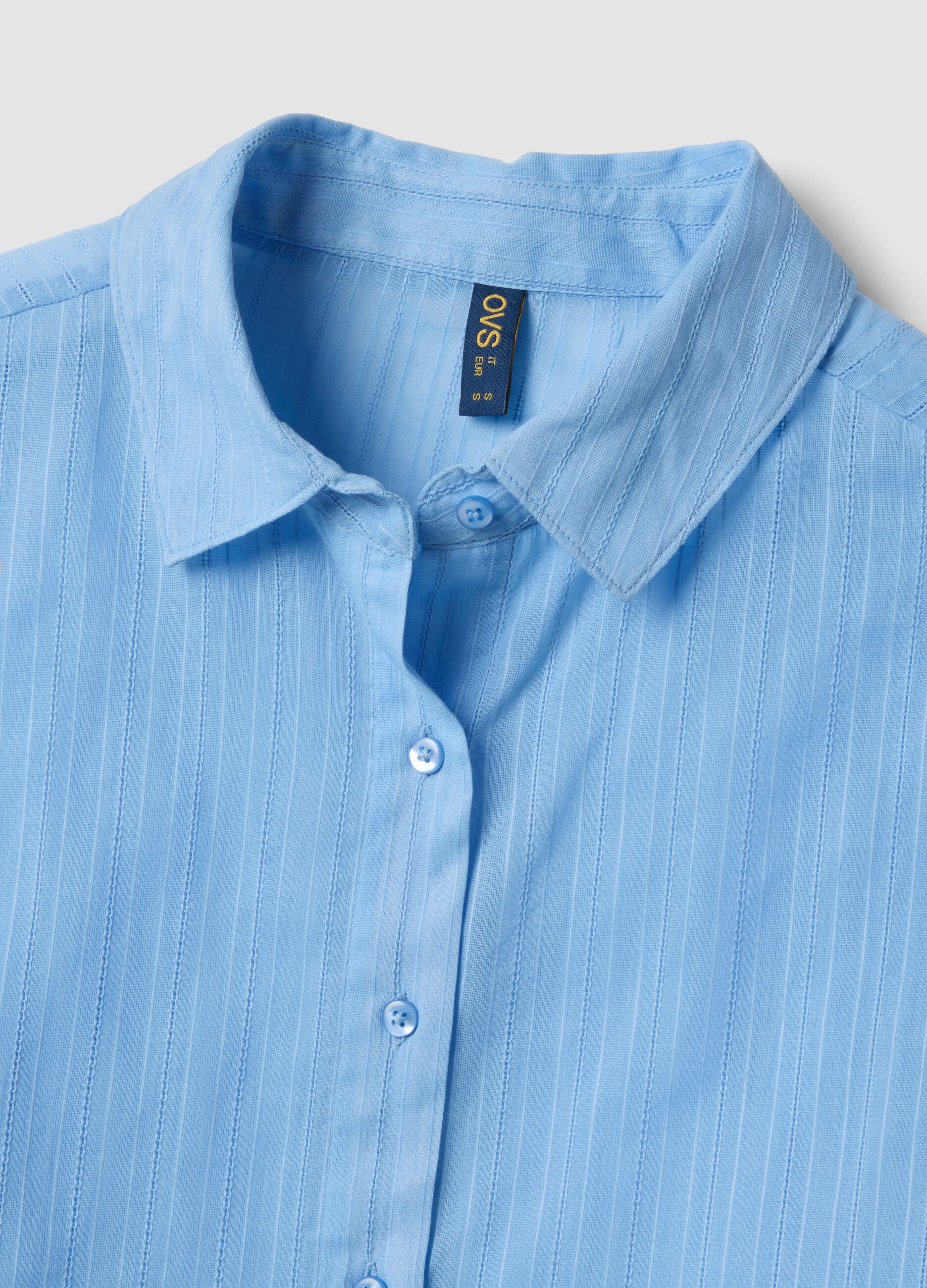 Light blue organic cotton pyjamas