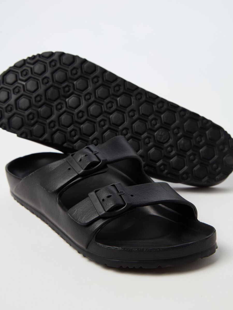 Double strap sandals with buckle_1