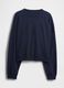 Blue Crew Neck Sweatshirt_3