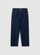 Boys' Pure Cotton Blue Relaxed-Fit Jeans_0