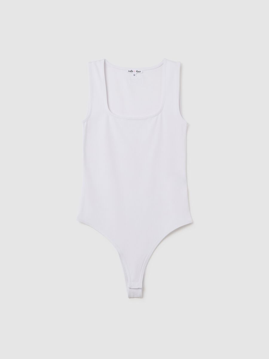 Women's White Bodysuit_4