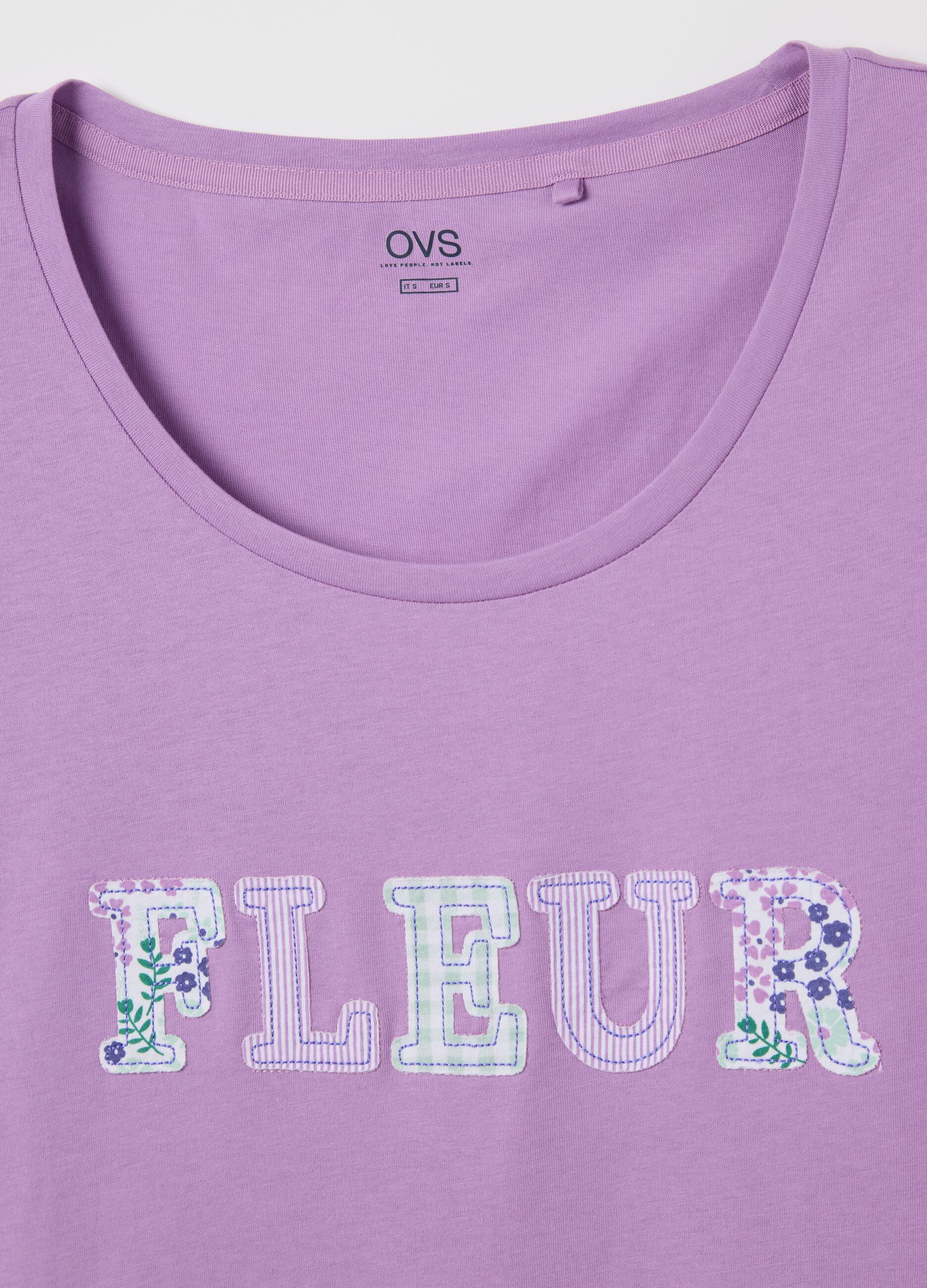 Purple cotton nightshirt