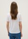 White pure cotton regular fit T-shirt_2