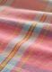 Orange and pink checked cotton Gap shirt_4