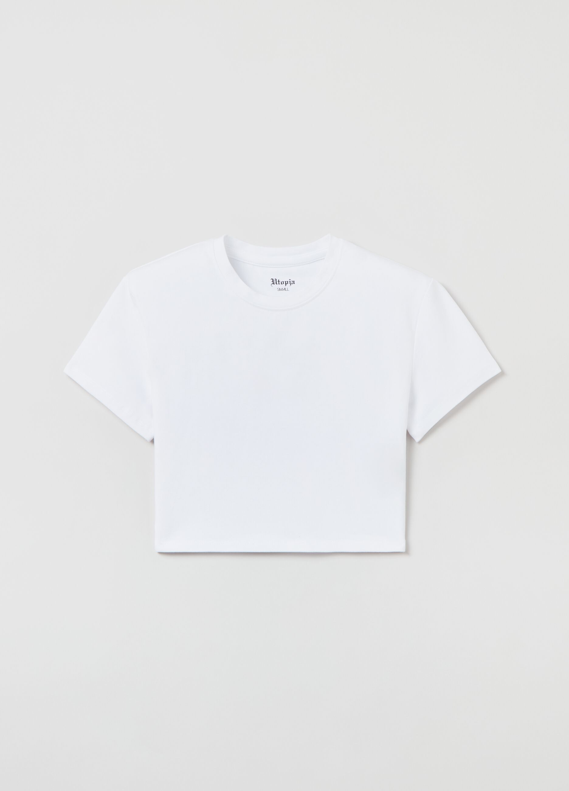 Crop T-shirt White_5