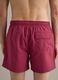 Red swim shorts with elasticated waistband and drawstring_3