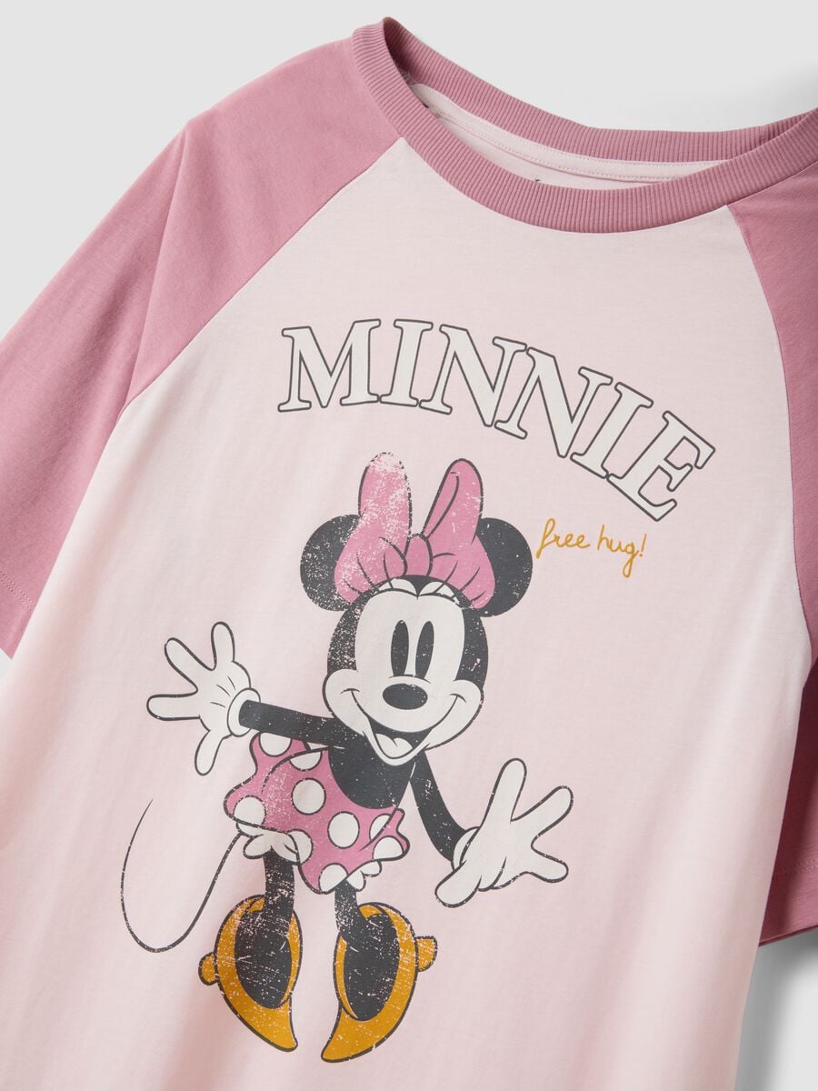 Pink pure organic cotton nightshirt with Minnie print_6