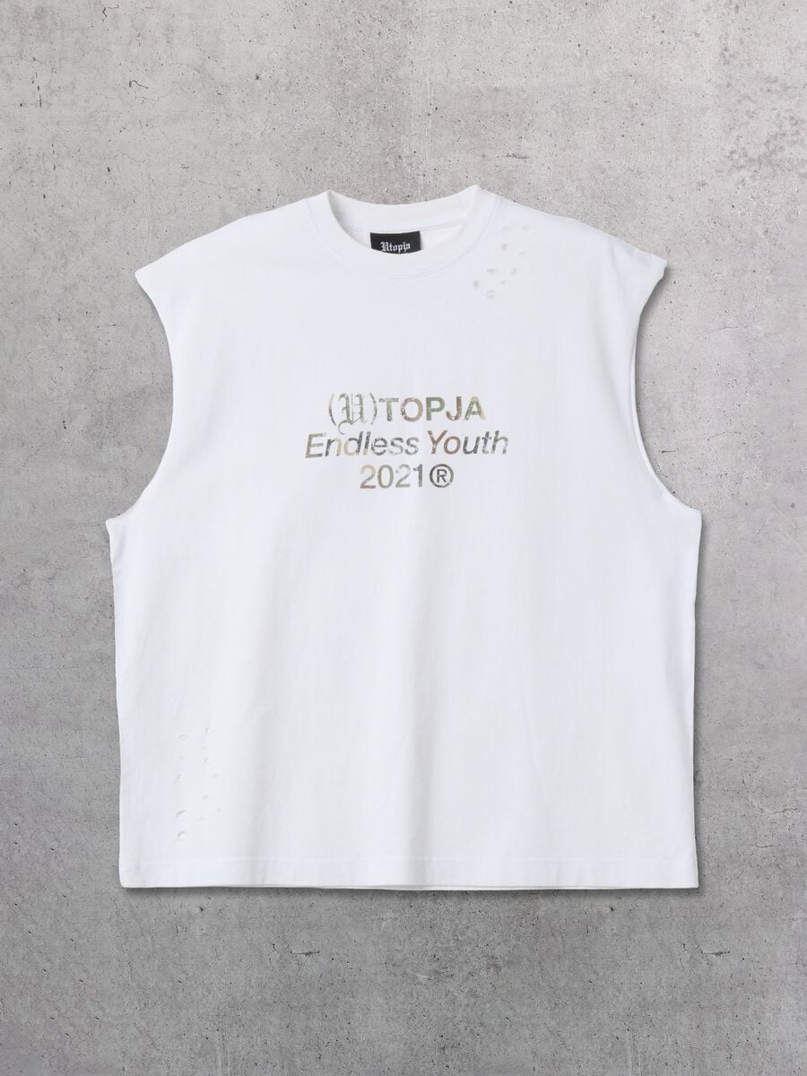 Sunfaded Tank Top White_5