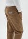 Boys' brown stretch cotton relaxed fit trousers_2
