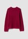 Multicolour pure cotton ribbed crew-neck jumper, regular fit_2