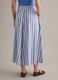 Multicolour striped skirt in a viscose-linen blend_2