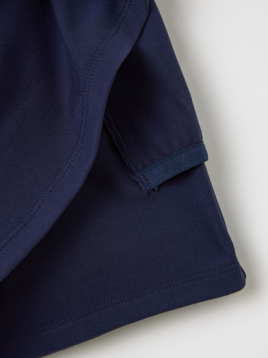 SLAZENGER blue sports skirt in stretch fabric_5
