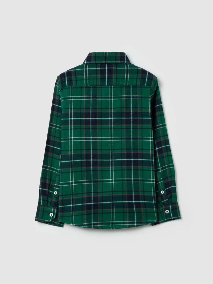 Tartan shirt in flannel_1