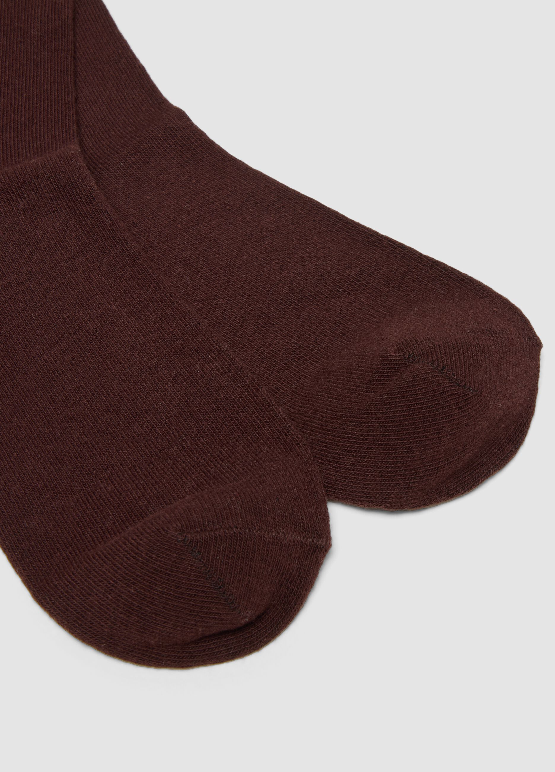 2-pack of multicolour organic stretch cotton socks