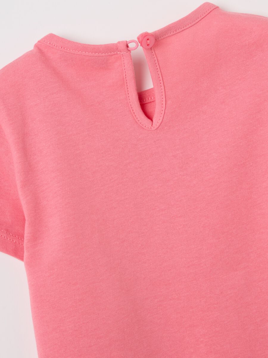 Cotton T-shirt with print_3